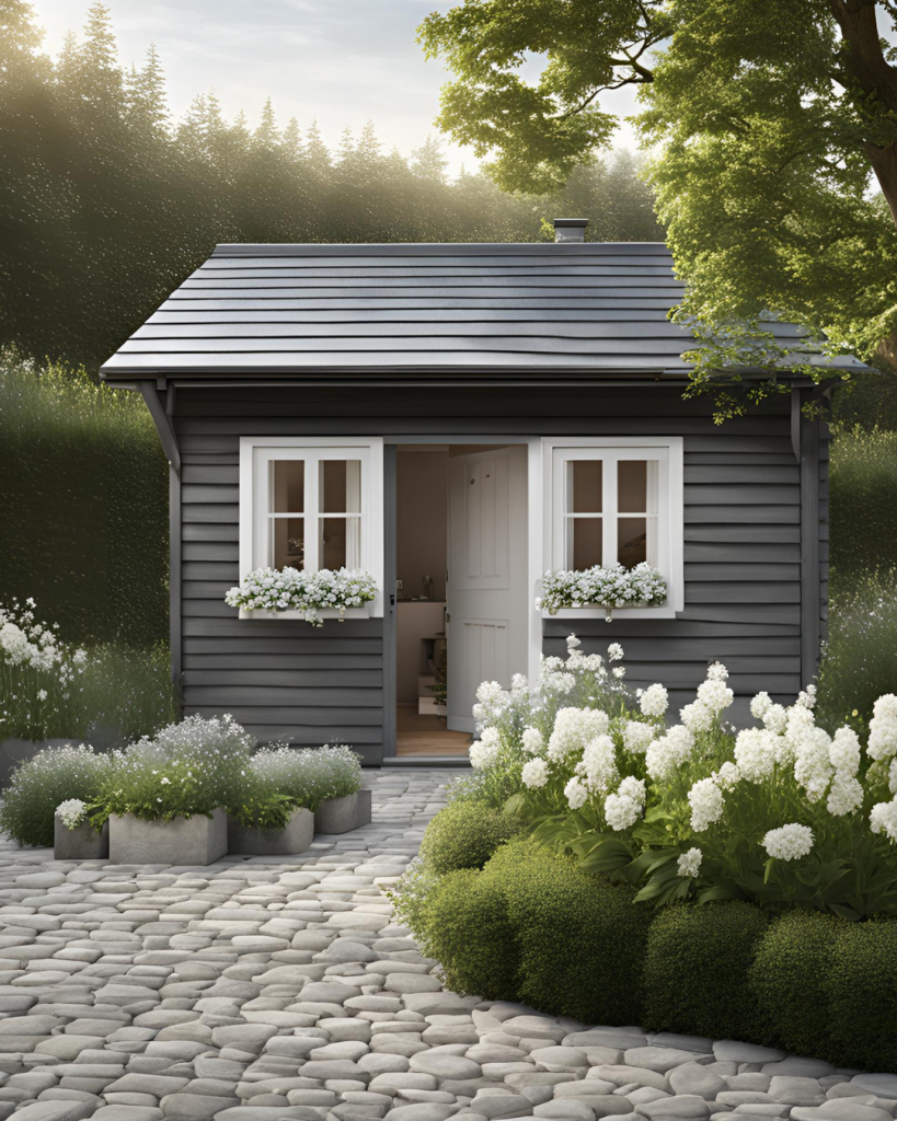 10 Gartenhausfarben, die dich inspirieren werden