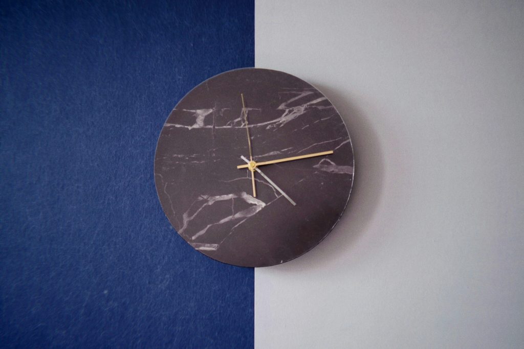 Marmor Uhr Idee für dein Zuhause