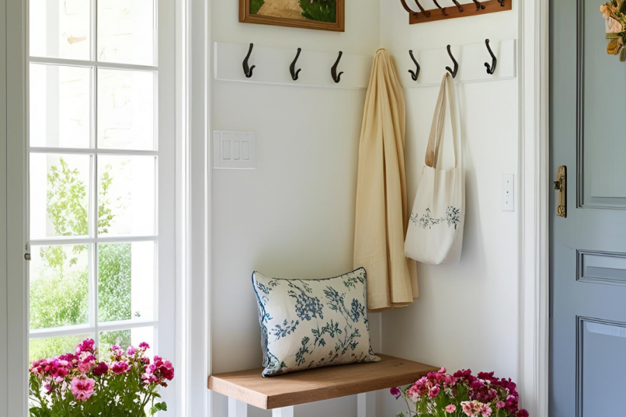 schlichter Eingangsbereich klein